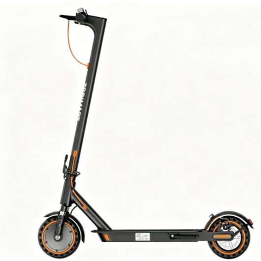 Patinete elétrico Todimart T6s 350W Autonomia 30km Suspensão dupla Preto