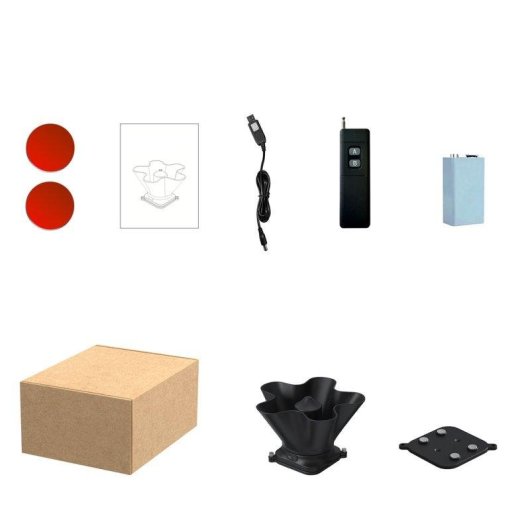 Dispensador Cebo Lokeevan T2 Barcos Pesca Control Remoto 360° Negro