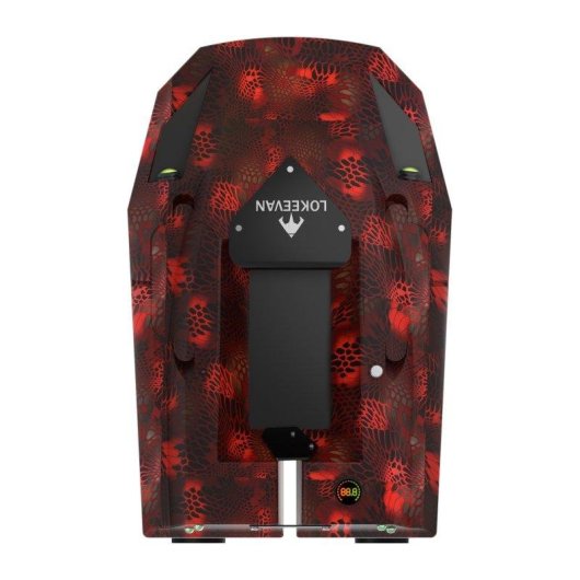 Barco Cebador Lokeevan D50B GPS BeiDou 12V 600m Rojo