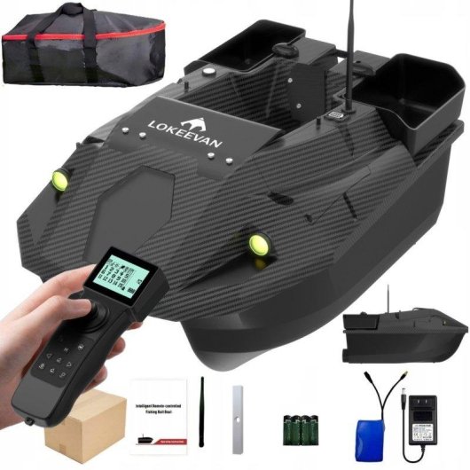 Barco cebador Lokeevan D70b GPS 12V 500m