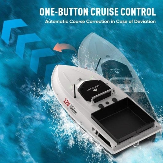 Bateau amorceur Lokeevan D80B GPS BeiDou