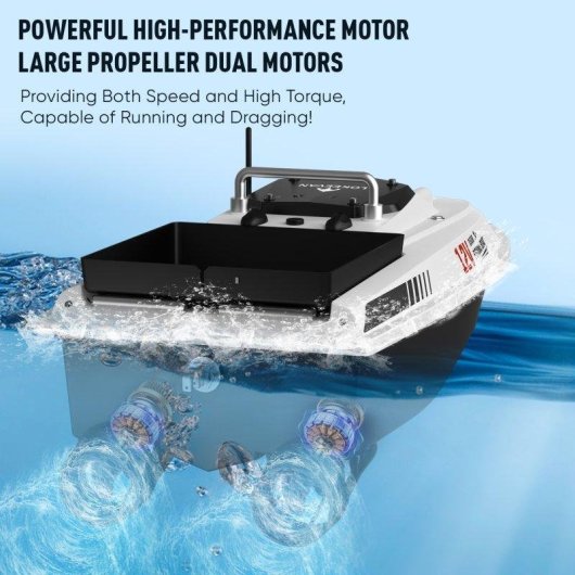 Bateau amorceur Lokeevan D80B GPS BeiDou