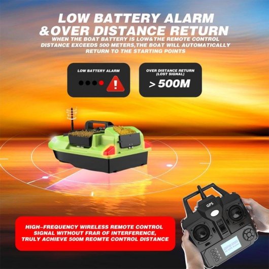 Lok eevan V020 GPS BDS Grun Baitboot