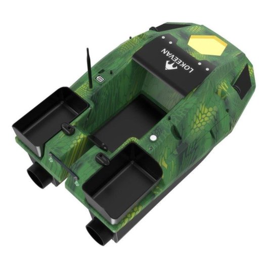 Barco Cebador GPS Lokeevan D70E 12V 600m 3 Compartimentos
