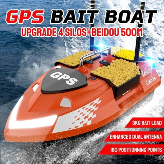 Köderboot Lokeevan V802 Pro GPS Beidou 500 m