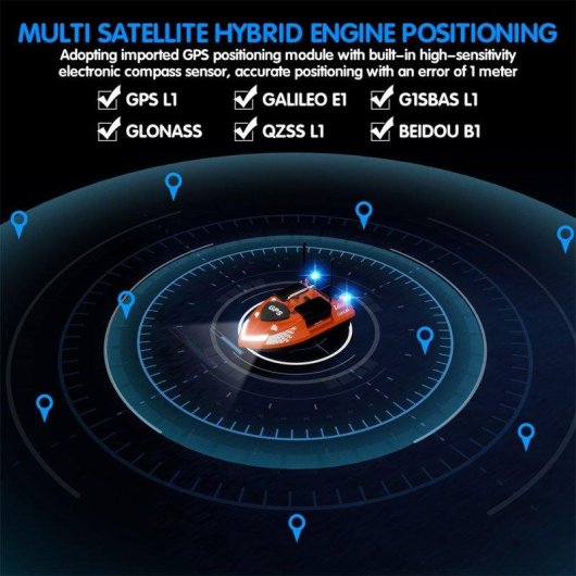 Köderboot Lokeevan V802 Pro GPS Beidou 500 m