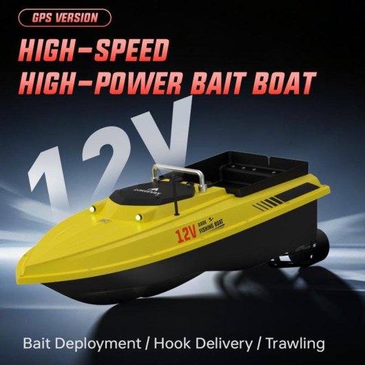 Barco Cebador Lokeevan D80E GPS BeiDou Sonar