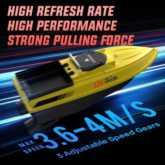Barco Cebador Lokeevan D80E GPS BeiDou Sonar