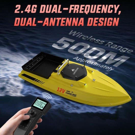 Barco Cebador Lokeevan D80E GPS BeiDou Sonar