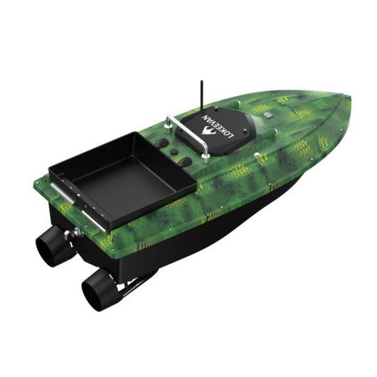 Barco cebador de pesca Lokeevan D80e sonar GPS BeiDou 12V impermeable