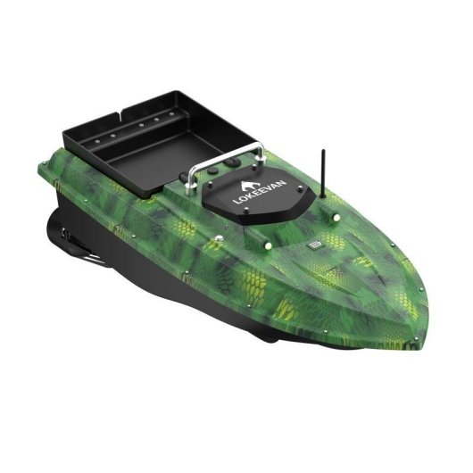 Barco cebador de pesca Lokeevan D80e sonar GPS BeiDou 12V impermeable
