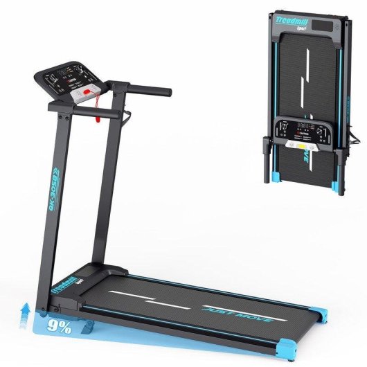 Cinta de correr plegable Tenboom motor 3,0 CV inclinación 12%