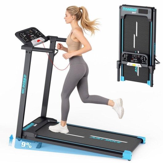 Cinta de correr plegable Tenboom motor 3,0 CV inclinación 12%