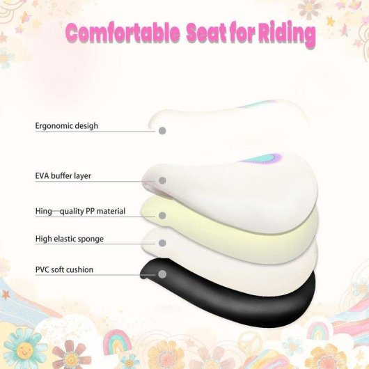 Correpassino Bebè TENBOOM Hbc001 4 Ruote PU Silenziose