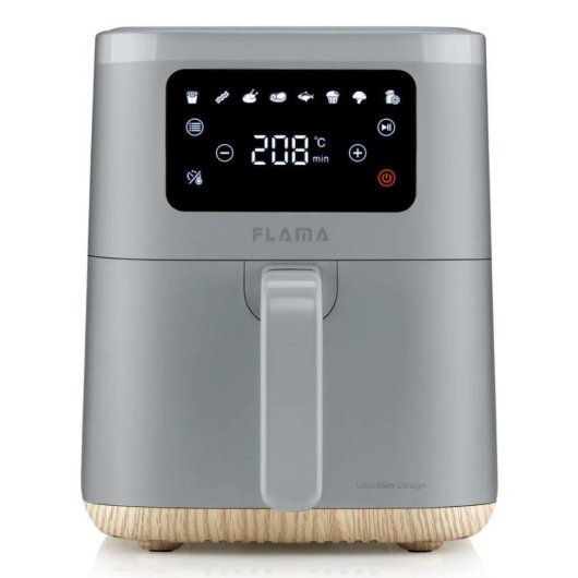 Friteuse sans Huile Flama 652FL 6L 1400W 8 Programmes avec Minuterie Digitale