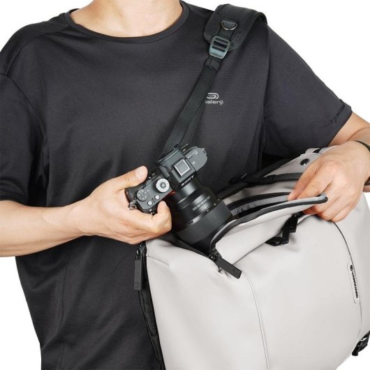 Mochila Fotográfica Vanguard Veo Lite B20L CM Cream