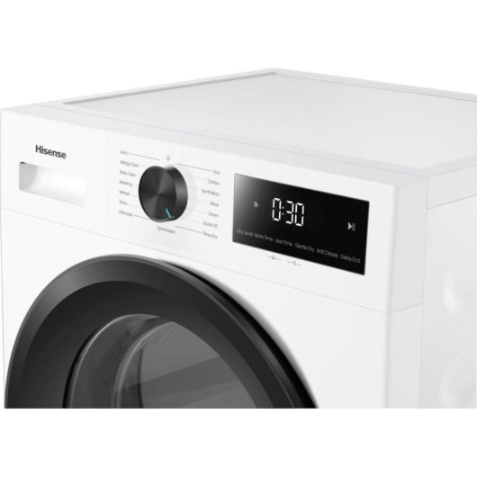 Secadora de condensación Hisense DH1I800UWDE 8 kg Clase D con bomba de calor