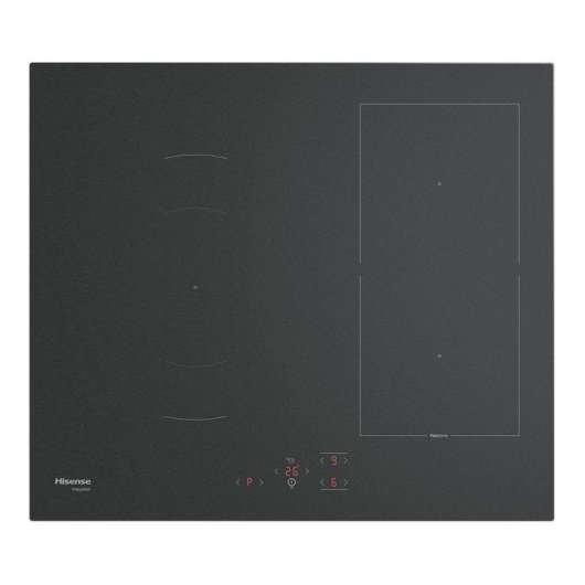 Placa de inducción Hisense 4 zonas 7360W negro mate