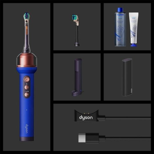 Cepillo de dientes con cámara Dyson CameraJet 2 Modos 2 Cabezales Irrigador