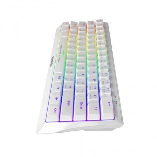 Teclado Marvo MA-KG962 mecánico compacto retroiluminado con switches azules