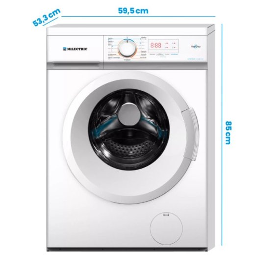 Lavadora Infiniton LV-SN74AWC Carga Frontal 7Kg 1400rpm A Blanca Vapor Care