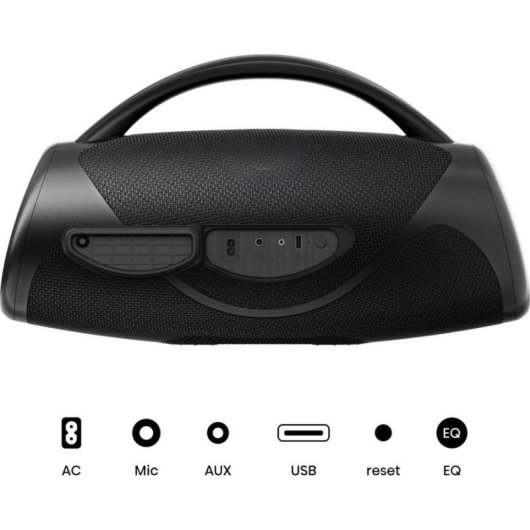Lautsprecher Hisense tragbar stereo kabellos 360W mit IP67 und 24h Akku
