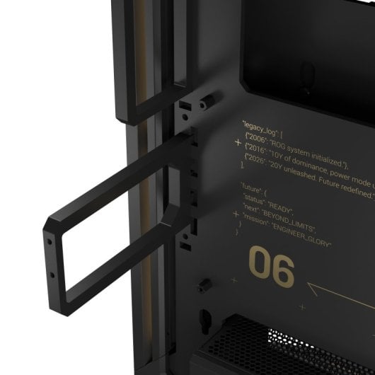 Caja PC ASUS ROG GR20 Estructura Abierta Aluminio Media Torre