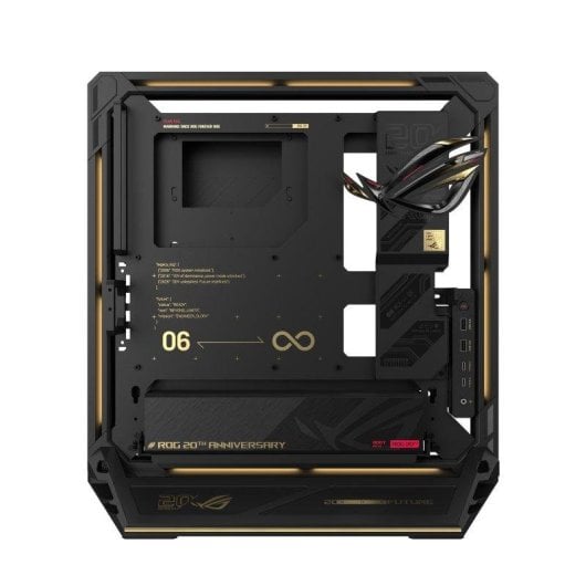 Caja PC ASUS ROG GR20 Estructura Abierta Aluminio Media Torre