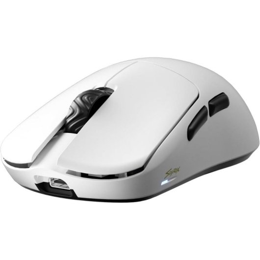 Ratón Scyrox SX-V6 Bluetooth 8000 DPI Branco Leve 40 g 8000 Hz