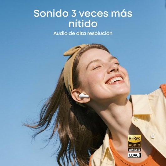Auriculares Soundcore R60I NC draadloos Bluetooth met actieve ruisonderdrukking IP55 wit