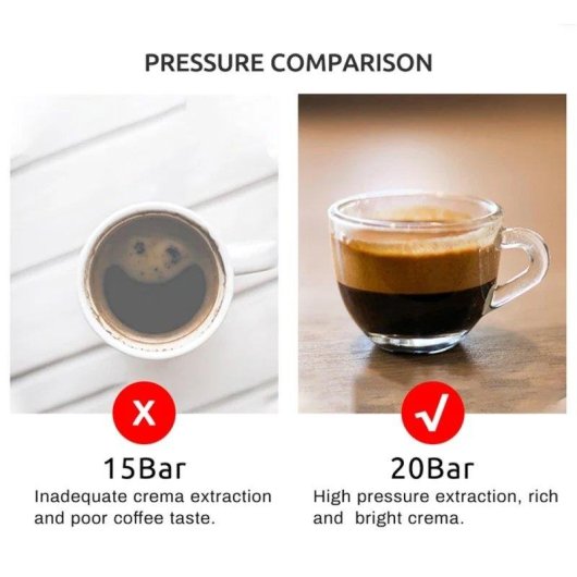 Espressomaschine HiBREW H5 semiautomatisch 1,5 L 20 Bar mit Temperaturanzeige