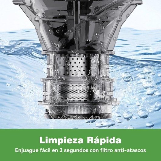 Extractor lento Gvatzyl SJ-077 motor cobre 250W boca larga 160mm