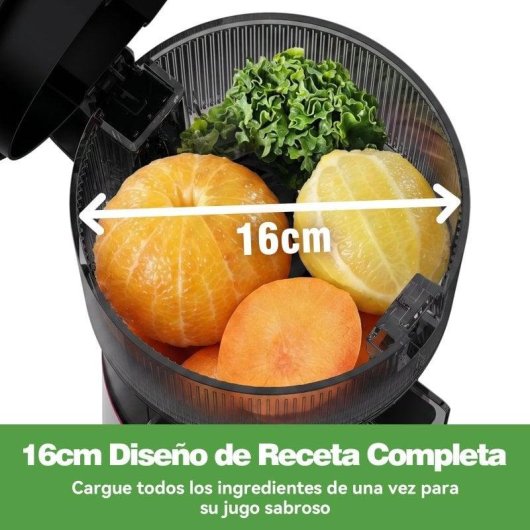 Extractor lento Gvatzyl SJ-077 motor cobre 250W boca larga 160mm
