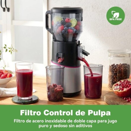 Extractor lento Gvatzyl SJ-077 motor cobre 250W boca larga 160mm