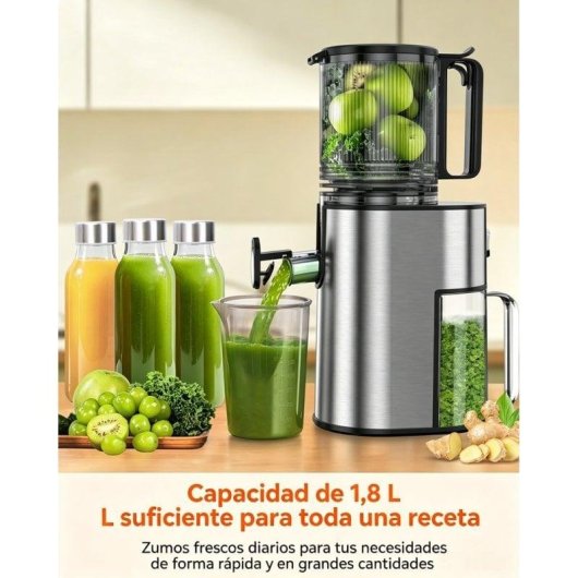 Langsam-Entsafter Gvatzyl SJ-048-EU-SS 130 mm Mundung 250 W