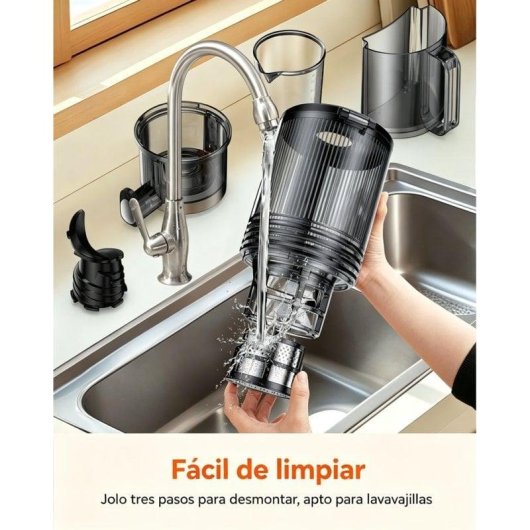 Langsam-Entsafter Gvatzyl SJ-048-EU-SS 130 mm Mundung 250 W