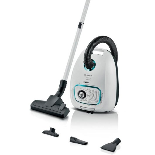 Staubsauger mit Beutel Bosch Serie 4 BGD41HYG 600 W 4 L EPA-Filter Weiß
