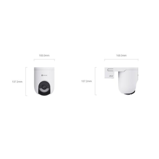 Caméra de surveillance EZVIZ HB8 Lite 8MP Vision Nocturne Extérieure Audio Bidirectionnel