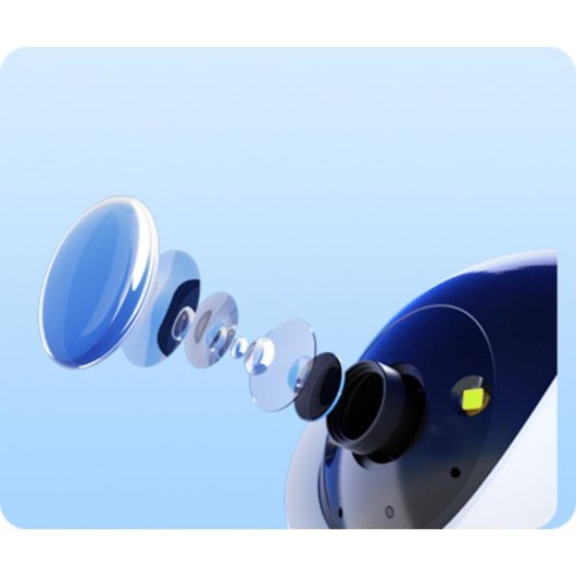 Caméra de surveillance EZVIZ H6c G1 2K Vision Nocturne Intérieure et Extérieure Audio Bidirectionnel