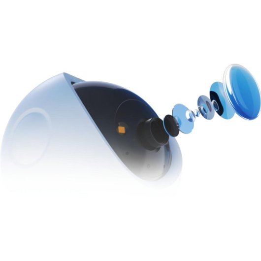 Caméra de surveillance EZVIZ H6c G1 2K Vision Nocturne Intérieure et Extérieure Audio Bidirectionnel