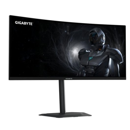 Monitor GIGABYTE G34WQC2 34" UltraWide Quad HD 200Hz VA Curvo FreeSync Premium HDR400 Altura ajustável