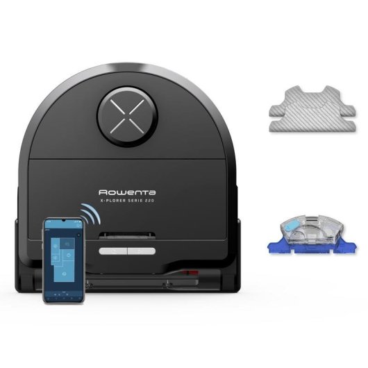 Saugroboter Rowenta X-Plorer RR9465WH Intelligente Navigation 70 dB 120 min