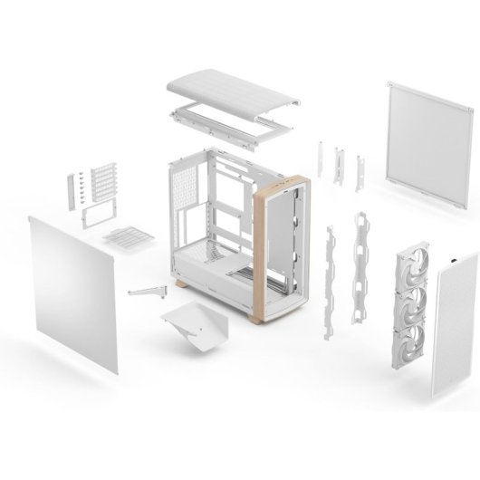 Boitier PC Fractal Design Summit Chalk White Solid Midi Tower