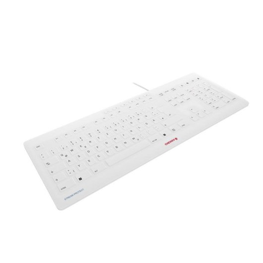 Tastatur Contour Design Stream kabelgebunden USB QWERTZ deutsch grau
