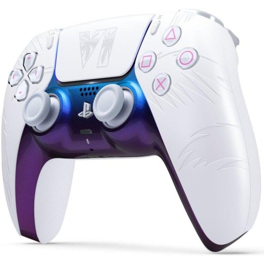 Mando Inalámbrico Sony DualSense Edición Limitada Grand Theft Auto VI Blanco