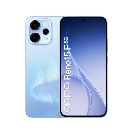 OPPO Reno15 F 5G 256GB 8GB 6,57" Aurora Blau AMOLED-Display