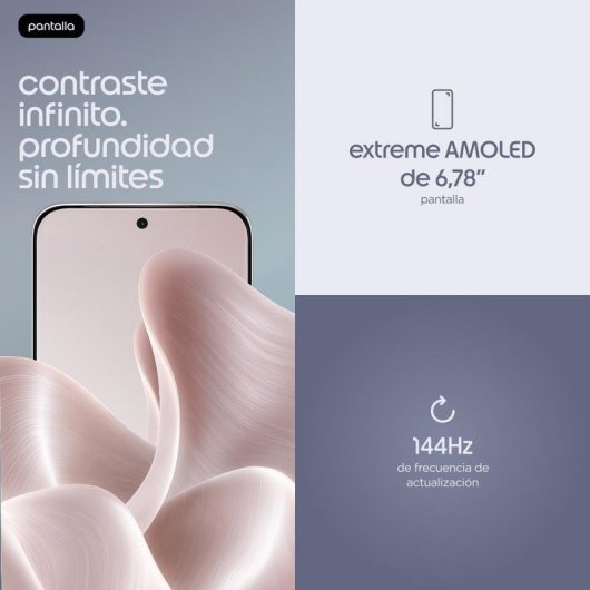 Motorola Edge 70 Plus 5G 8Go 256Go Lilas 6,78'' Caméra 200MP