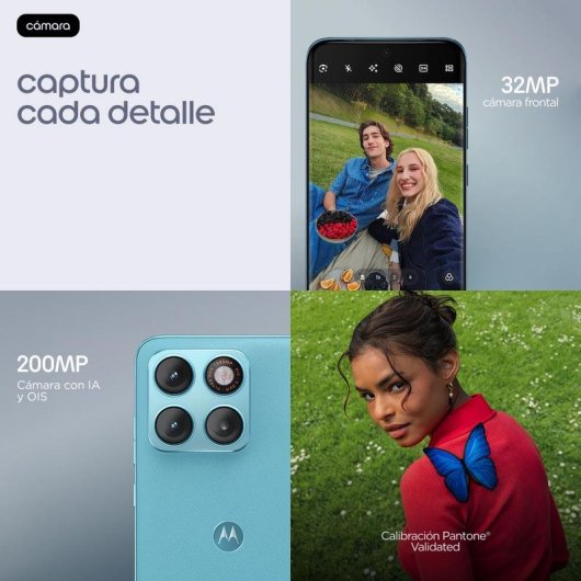Motorola Edge 70 Plus 5G Azul 8GB 128GB 6,78" Ecrã AMOLED