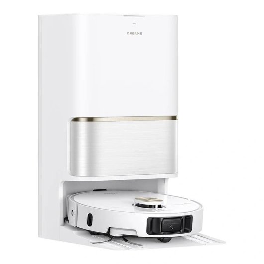 Aspirador Robô com Mopa Dreame RLL51SE-WHITE Com Esvaziamento Automatico Navegação Inteligente 28.000 Pa