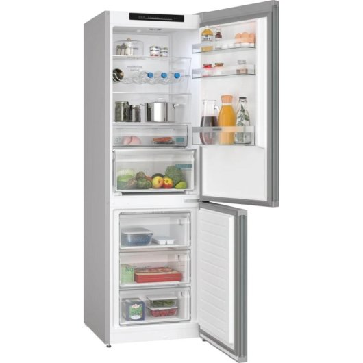 Réfrigérateur Combi Siemens iQ300 No Frost 186 cm 321 L C Inox